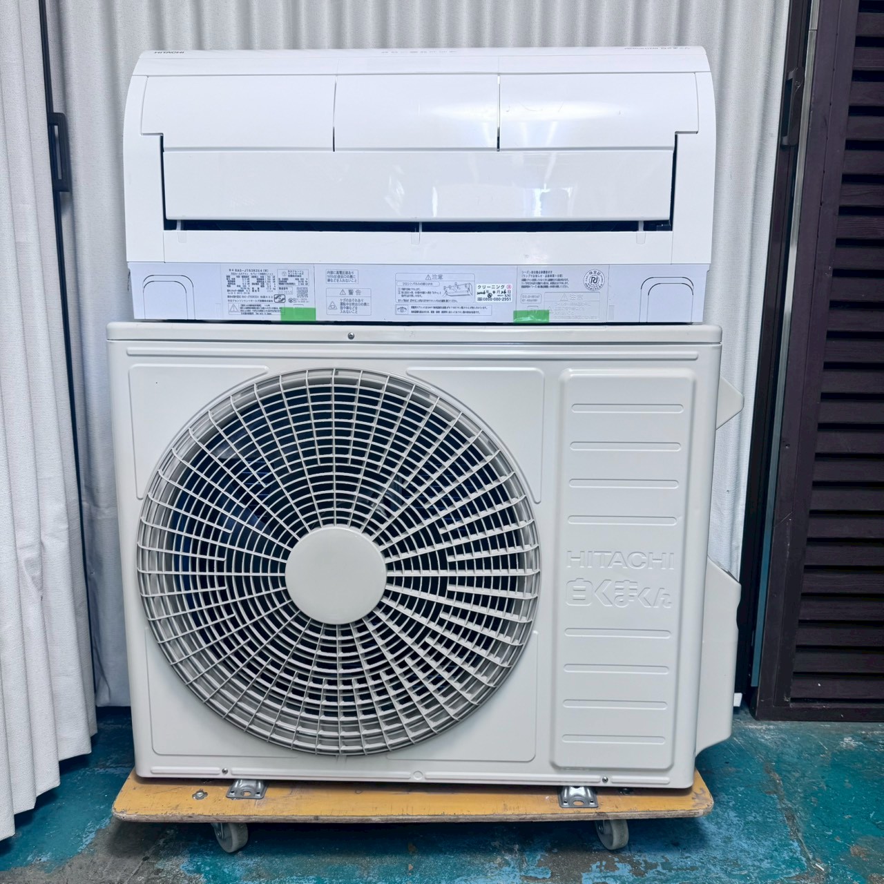 中古エアコン】K07201 日立 2024年製 RAS-JT63R2E4 主に20畳用｜兵庫県